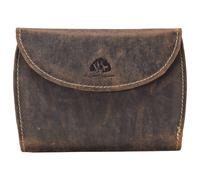 Greenburry Porte-monnaie Vintage en cuir 13,5 cm brun