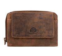 Greenburry Porte-monnaie Vintage en cuir 13,5 cm brun