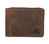 Greenburry Porte-monnaie Vintage en cuir 13 cm brun