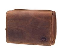 Greenburry Porte-monnaie Vintage RFID cuir 14 cm braun (GB-1607-25)