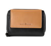 GREENBURRY Porte-monnaies 'Nappa' camel / noir, Taille One Size