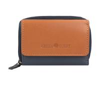 GREENBURRY Porte-monnaies 'Nappa' cognac / gris, Taille One Size