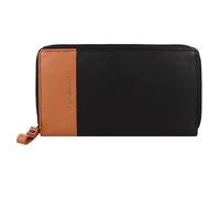 GREENBURRY Porte-monnaies 'Nappa' cognac / noir, Taille One Size