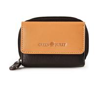 GREENBURRY Porte-monnaies 'Nappa' marron, Taille One Size