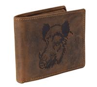 GREENBURRY Porte-monnaies 'Vintage Keiler' marron, Taille XS-XXL
