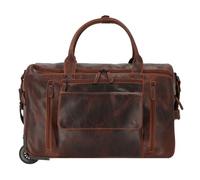 Greenburry Rugged 2 roulettes Sac de voyage Cuir 53 cm brun