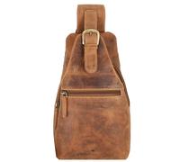 Greenburry Vintage Sac à bandoulière Cuir 16 cm brun