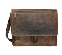 Greenburry Vintage Messenger en cuir 35 cm brown (1781-25)
