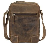 Greenburry Sac à bandoulière Vintage en cuir 18 cm