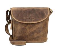 Greenburry Sac à bandoulière Vintage en cuir 20 cm brun