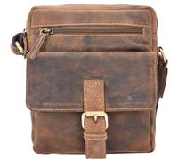 Greenburry Sac à bandoulière Vintage en cuir 20 cm brown (1663-25)