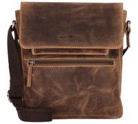 Greenburry Sac à bandoulière Vintage en cuir 22 cm brown (1650-C-25)