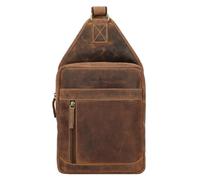 Greenburry Sac à bandoulière Vintage en cuir 41 cm brun