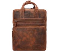 Greenburry Sac à dos Vintage en cuir 38 cm pour ordinateur portable braun (GB-1567-25)