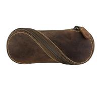 Greenburry sac d’accessoires Vintage Glasses Case Brown brun