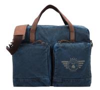GREENBURRY Sac de voyage 'Vintage Aviator' beige / bleu marine, Taille One Size