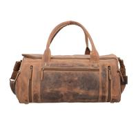 Greenburry Sac de voyage vintage en cuir 50 cm brun