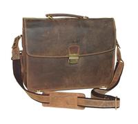 Greenburry Vintage 1718-1725 Messenger en cuir Sac à bandoulière besace