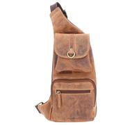 Greenburry Sac à bandoulière Vintage en cuir 26 cm brown (1612-25)