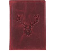 Greenburry Vintage Étui pour cartes d'identité Cuir véritable 12.5 cm rouge