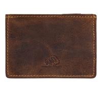 GREENBURRY Vintage Magic Wallet Coinpocket RFID Brown