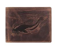 Greenburry Vintage Porte-monnaie Cuir 12 cm brun