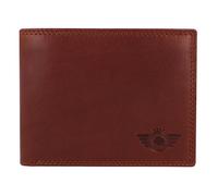 Greenburry Vintage Porte-monnaie Protection RFID Cuir 12 cm brun