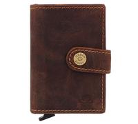 Greenburry Vintage Porte-monnaie Protection RFID Cuir 7.5 cm brun