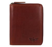 Greenburry Vintage Porte-monnaie Protection RFID Cuir 12.5 cm brun