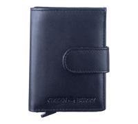 GREENBURRY Vintage Royal Nappa RFID Card Slider Coin XL Black