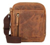 Greenburry Vintage Sac à bandoulière Cuir 18 cm brun