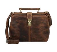 Greenburry Vintage Sac à bandoulière Cuir 24 cm brun