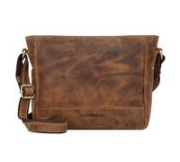 Greenburry Vintage Sac à bandoulière Cuir 29 cm brun