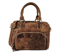 Greenburry Vintage Sac à main Cuir véritable 25.5 cm brun