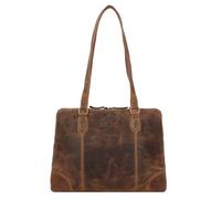 Greenburry Vintage Sac de shopper Cuir 37 cm Compartiment pour ordinateur portable brun