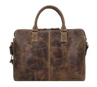 Greenburry Vintage Sac de shopper Cuir 40 cm brun