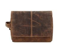 Greenburry Vintage Trousse de toilette Cuir 27 cm brun