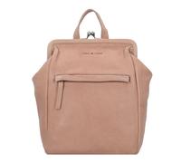 Greenburry Vintage washed Sac à dos de ville Cuir 27 cm beige