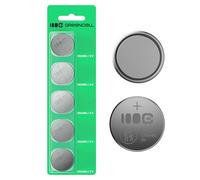 Greencell CR2450 Lot de 5 Piles Bouton au Lithium 3 V 600 mAh - Alimentation fiable et Durable pour clés de Voiture, télécommandes, Montres et électroniques.