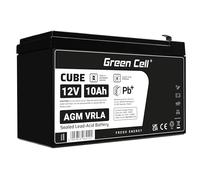 GC AGM50 10AH - Batterie plomb feutre, AGM, 12 V, 10 Ah