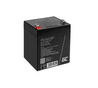 Greencell® Rechargeable Batterie Agm 12v 5ah Accumulateur Au Gel Plomb Cycles Sans Entretien Vrla Battery Étanche Résistantes Jouets Installations D'alarme Véhicules Pour Enfants
