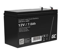 GreenCell® Rechargeable Batterie AGM 12V 7Ah accumulateur au Gel Plomb Cycles sans Entretien VRLA Battery