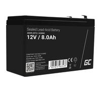 GreenCell® Rechargeable Batterie AGM 12V 8Ah accumulateur au Gel Plomb Cycles sans Entretien VRLA Battery étanche Résistantes