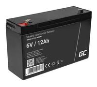 GreenCell® Rechargeable Batterie AGM 6V 12Ah accumulateur au Gel Plomb Cycles sans Entretien VRLA Battery étanche Résistantes