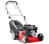 GREENCUT GLM690X - Tondeuse à Gazon à Essence 132cc 5cv, 4 Temps OHV, démarrage Manuel et Largeur de Coupe de 410mm, 17 Pouces, Hauteur de Coupe réglable, Sac de ramassage de 45L