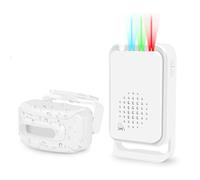 Greencycle Détecteur de Mouvement extérieur étanche et résistant aux intempéries avec Carillon Fort de 270 m de Long portée, Alarme de Mouvement pour entrée d'entreprise, Protection de propriété