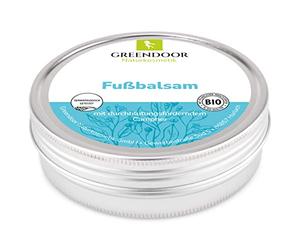 GREENDOOR Baume naturel pour les pieds au beurre de cacao BIO, crème de soin pour les pieds, 4 fois plus de rendement, cosmétique naturel de la manufacture