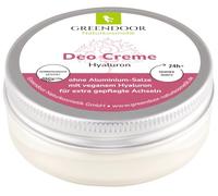 GREENDOOR Déodorant crème hyaluronique pour aisselles extra soignées, 50 ml