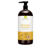 GREENDOOR gel douche basique bio gingembre citronnelle 500ml, cosmétique naturelle pour le peau, sans silicones sulfates microplastiques paraben