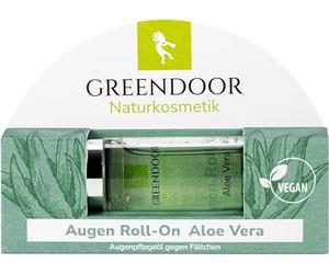 GREENDOOR Roll-On pour les yeux à l'ALOÉ VERA - 10 ML | COSMÉTIQUE 100% NATUREL